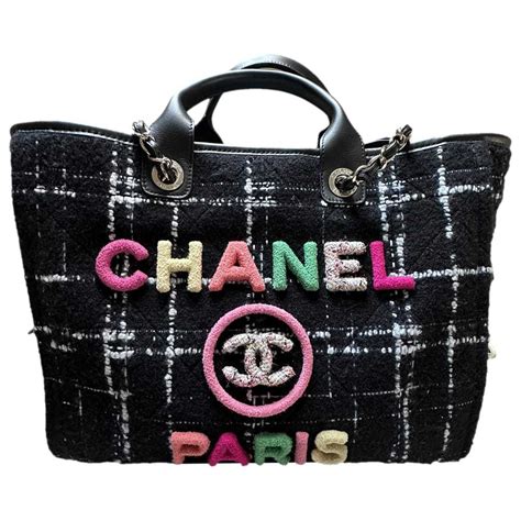 boutique chanel deauville adresse|Chanel deauville tweed tote.